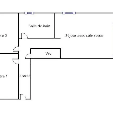 Apart T3, 3tvs, Wifi, Clim, Pool, Tennis, Pingpong Apartmán *